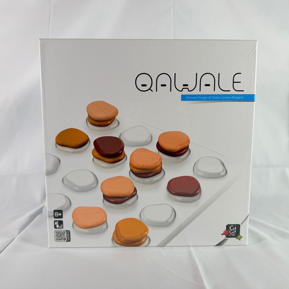 Gigamic Qawale Board Game NEW Abstract Strategy Wooden Stones 2 Player Game